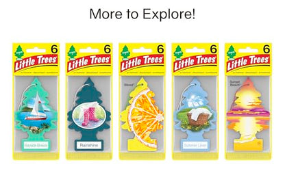 LITTLE Air Fresheners Car Air Freshener. Hanging Tree Provides Long Lasting Scent for Auto or Home