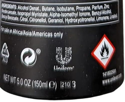 AXE body spray deodrant Mix within the available kinds