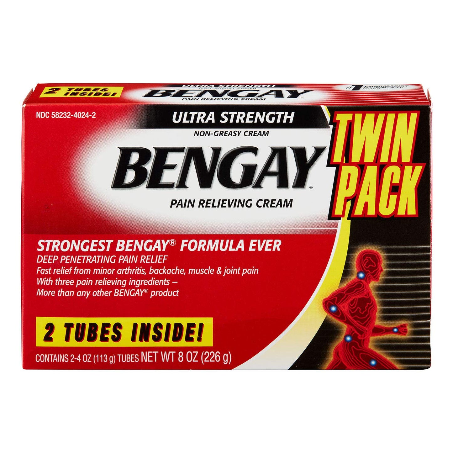 Bengay Greaseless Pain Relieving Cream