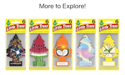 LITTLE Air Fresheners Car Air Freshener. Hanging Tree Provides Long Lasting Scent for Auto or Home
