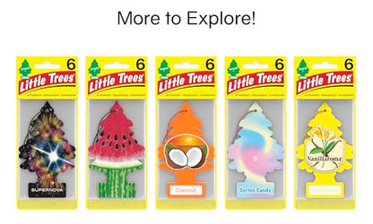 LITTLE Air Fresheners Car Air Freshener. Hanging Tree Provides Long Lasting Scent for Auto or Home