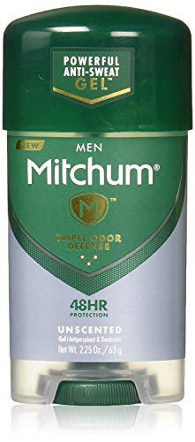 Mitchum Antiperspirant Deodorant Stick for Men Triple Odor Defense Gel 48 H Protection Oz