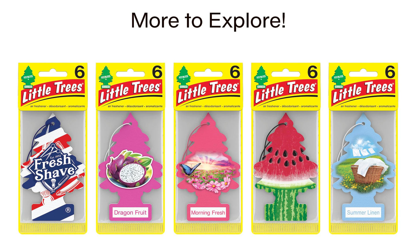 LITTLE Air Fresheners Car Air Freshener. Hanging Tree Provides Long Lasting Scent for Auto or Home