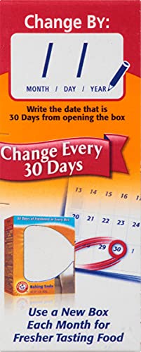 Arm & Hammer baking Soda, Fridge-N-Freezer Pack, Odor absorber, 14oz Pack, (case Of 12)