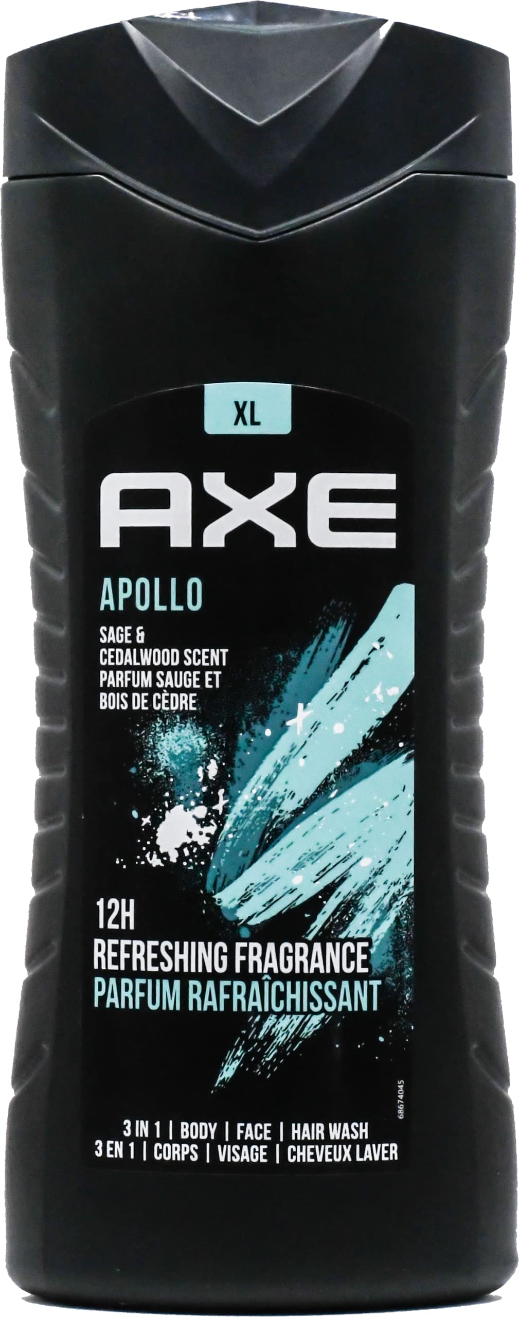 AXE Body Wash 12h Refreshing Fragrance 3-IN-1 Body, Face, Hair Wash, Variety of 6 scents - 13.5 fl Ounce (400 mL)