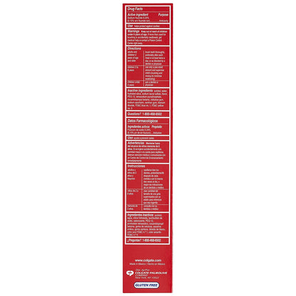 Colgate Triple Action Toothpaste, Mint - 8 ounce (Pack of 6)