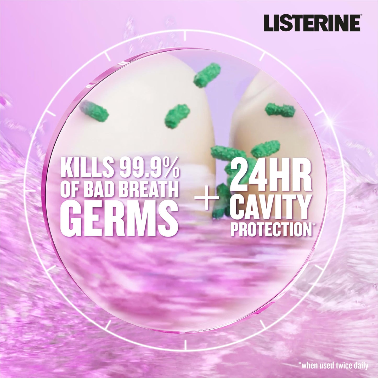 Listerine Total Care Alcohol-Free Anticavity Fluoride Mouthwash