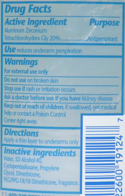 Arrid XX Extra Extra Dry Solid Antiperspirant Deodorant 2.6 Oz