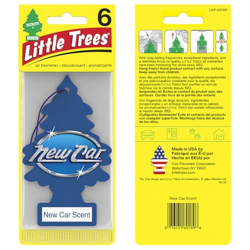LITTLE Air Fresheners Car Air Freshener. Hanging Tree Provides Long Lasting Scent for Auto or Home