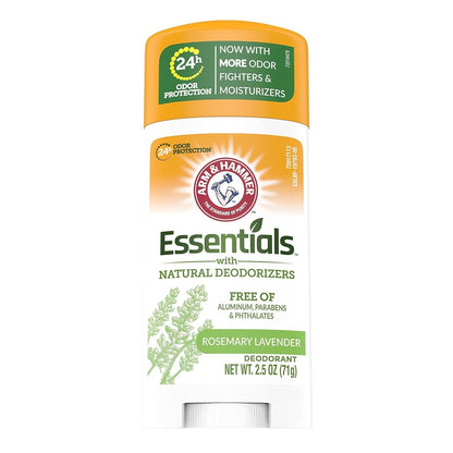 ARM & HAMMER Essentials Natural Deodorant 2.50 oz Pack of