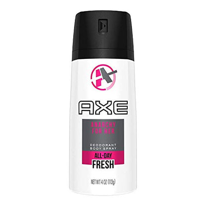Axe Daily Fragrance Anarchy for Her 4 oz Pack of
