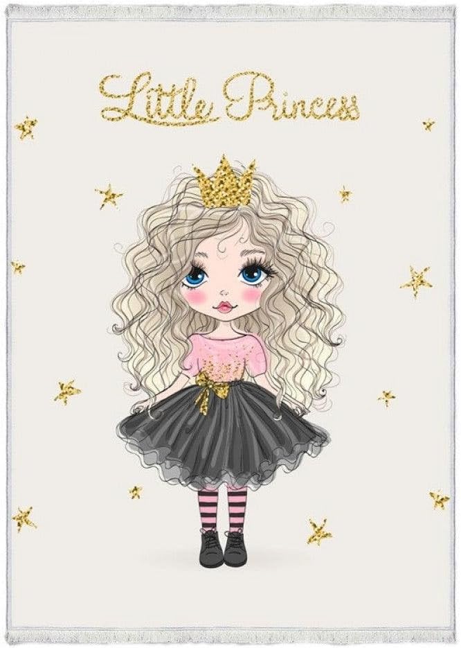 120x180cm Kids Carpets, Princess Kids Room Rugs, Cute Princess Play Mat, Cloudy Baby Mat, Soft Kids Rug, Baby Rugs, Rug 4x6ft