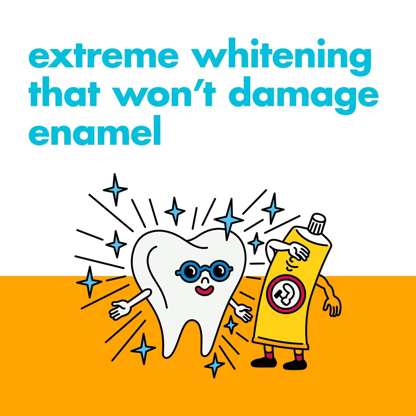 ARM & HAMMER Advanced White Extreme Whitening Toothpaste, Multi-Pack -Clean Mint - Fluoride Toothpaste (Pack of 12)