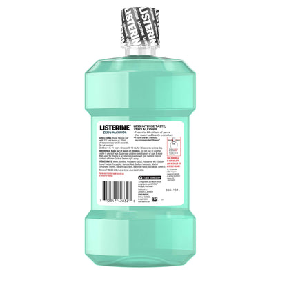 Listerine Listerine Zero Mint Mouthwash for Breath
