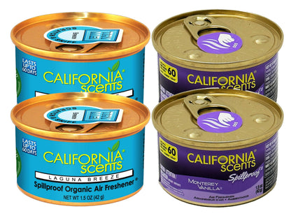 California Scents Air Freshener 4-Pack