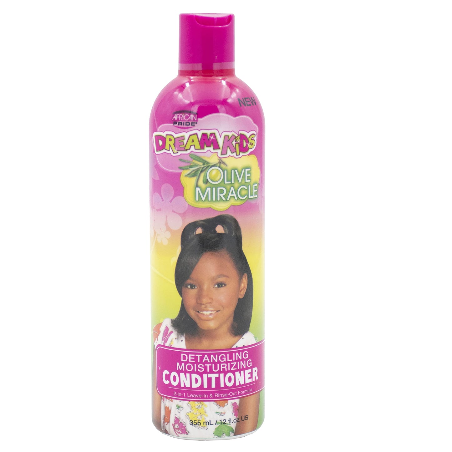 African Pride Dream Kids Olive Miracle Detangling Moisturizing Conditioner Leave-In - Contains Oil & Hair Oz