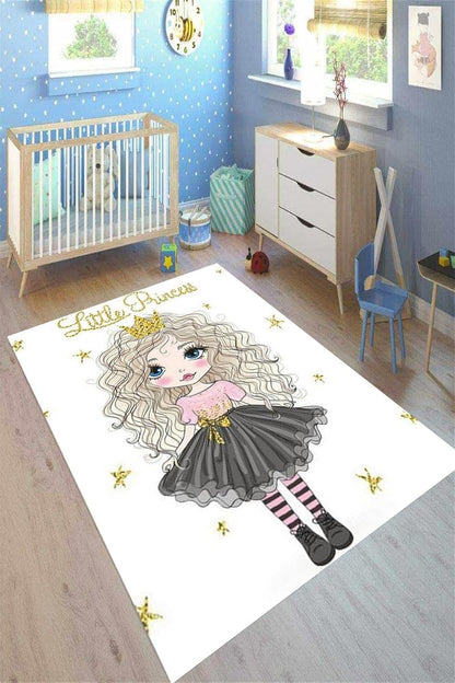 120x180cm Kids Carpets, Princess Kids Room Rugs, Cute Princess Play Mat, Cloudy Baby Mat, Soft Kids Rug, Baby Rugs, Rug 4x6ft