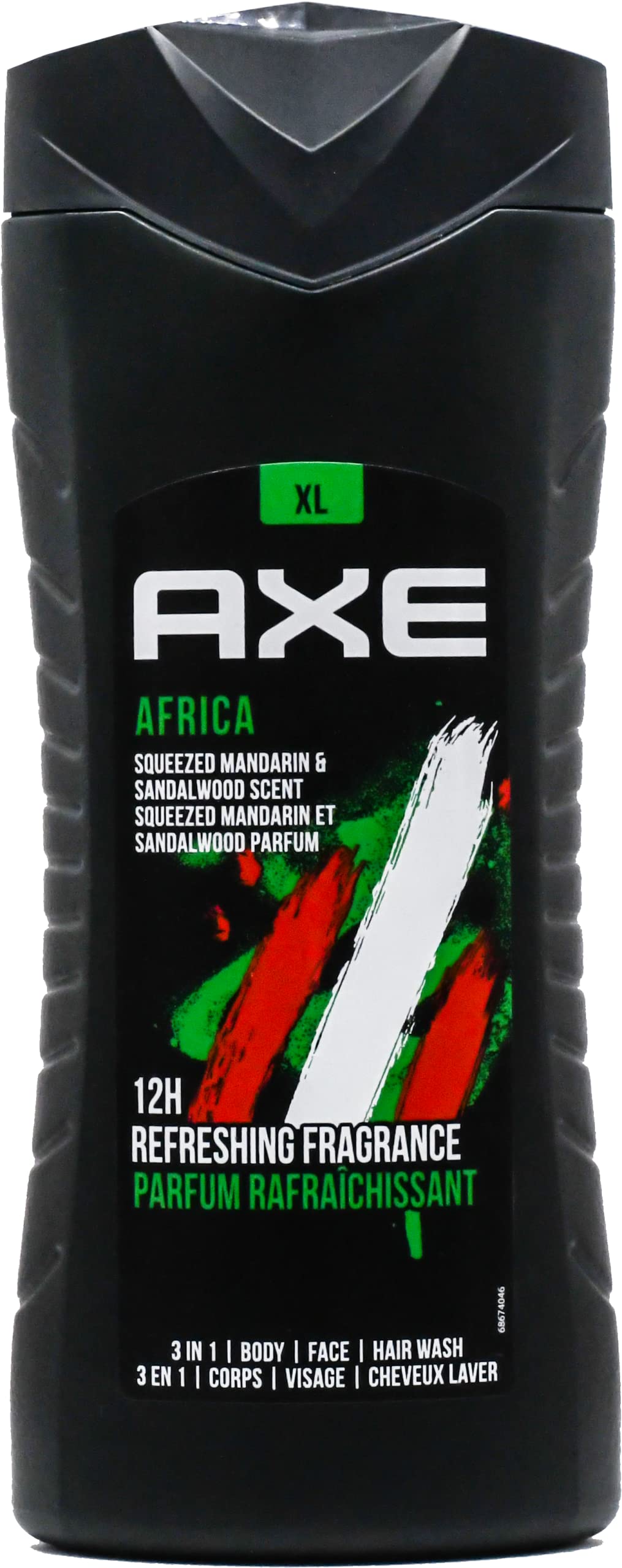 AXE Body Wash 12h Refreshing Fragrance 3-IN-1 Body, Face, Hair Wash, Variety of 6 scents - 13.5 fl Ounce (400 mL)