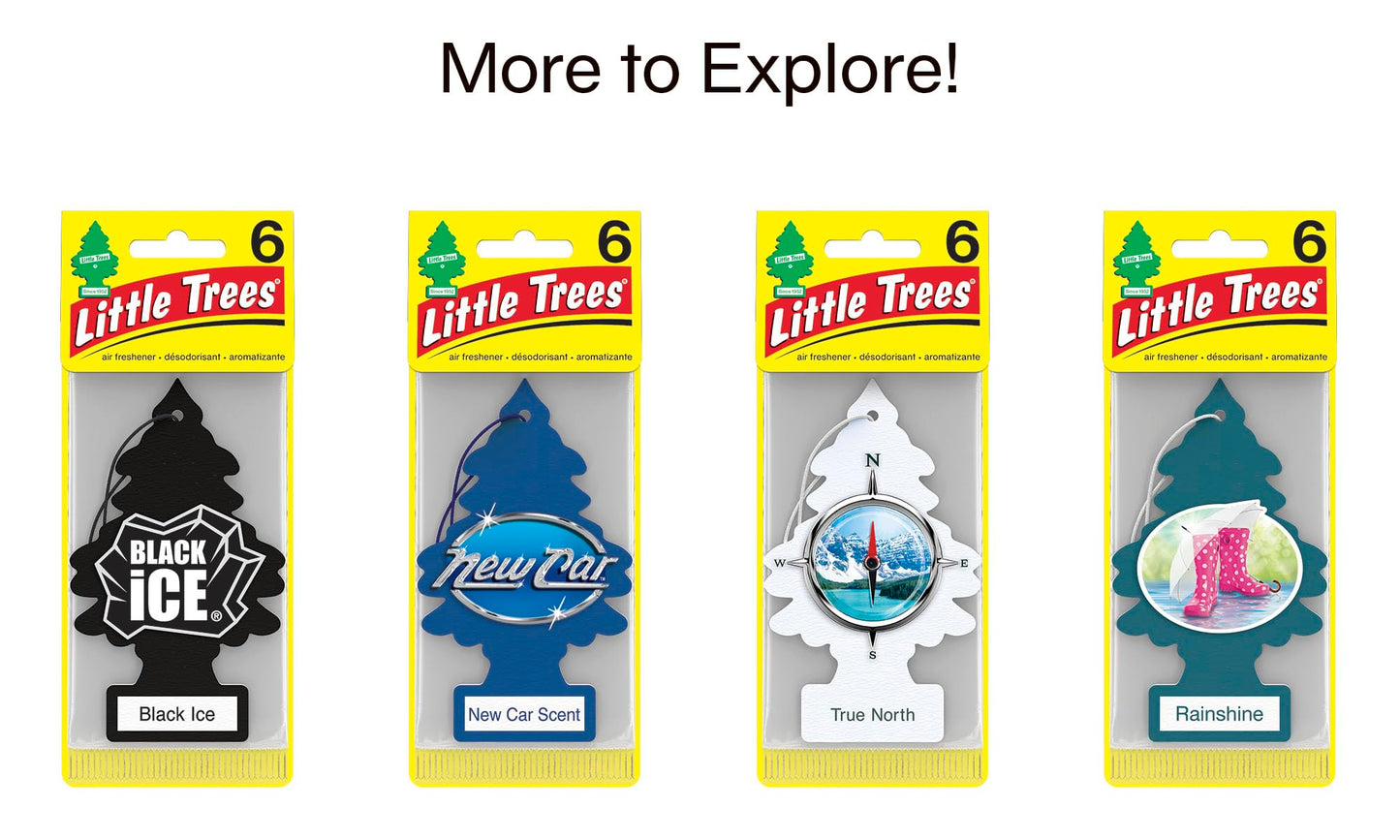 LITTLE Air Fresheners Car Air Freshener. Hanging Tree Provides Long Lasting Scent for Auto or Home
