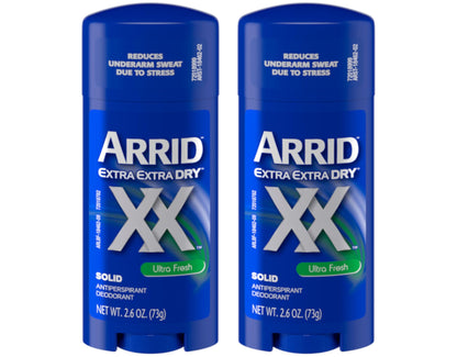 Arrid XX Solid Antiperspirant & Deodorant-Ultra Fresh-2.7 oz