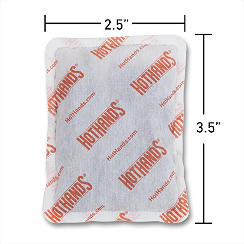 HotHands Body & Hand Super Warmers - Long Lasting Safe Natural Odorless Air Activated Warmers - Up to 18 Hours of Heat - 40 Individual Warmers