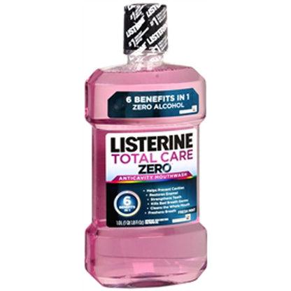 Listerine Total Care Alcohol-Free Anticavity Fluoride Mouthwash