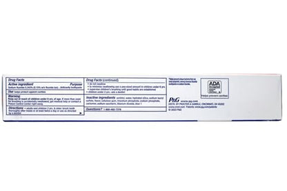 Toothpaste Cavity Protection