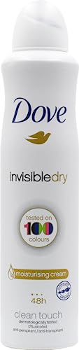 Dove Antiperspirant Deodorant Spray, International Version, 250 ml (Pack of 5)