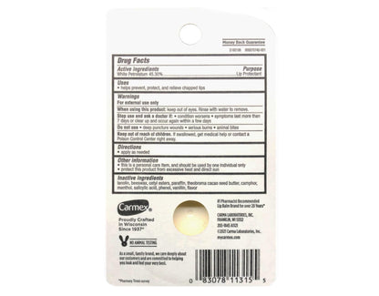 Carmex Jar .25oz pack of 12