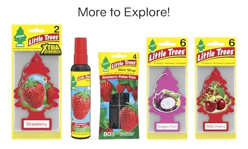LITTLE Air Fresheners Car Air Freshener. Hanging Tree Provides Long Lasting Scent for Auto or Home