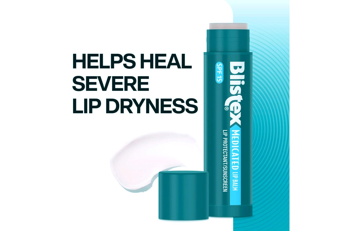 Blistex Medicated Lip Balm, 0.15 Ounce, Prevent Dryness & Chapping, SPF 15 Sun Protection, Seals in Moisture, Hydrating Lip Balm, Easy Glide Full Coverage Formula Stocking Stuffer