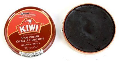 Kiwi Wax Shoe Polish, Giant Size 2.5 oz, Brown