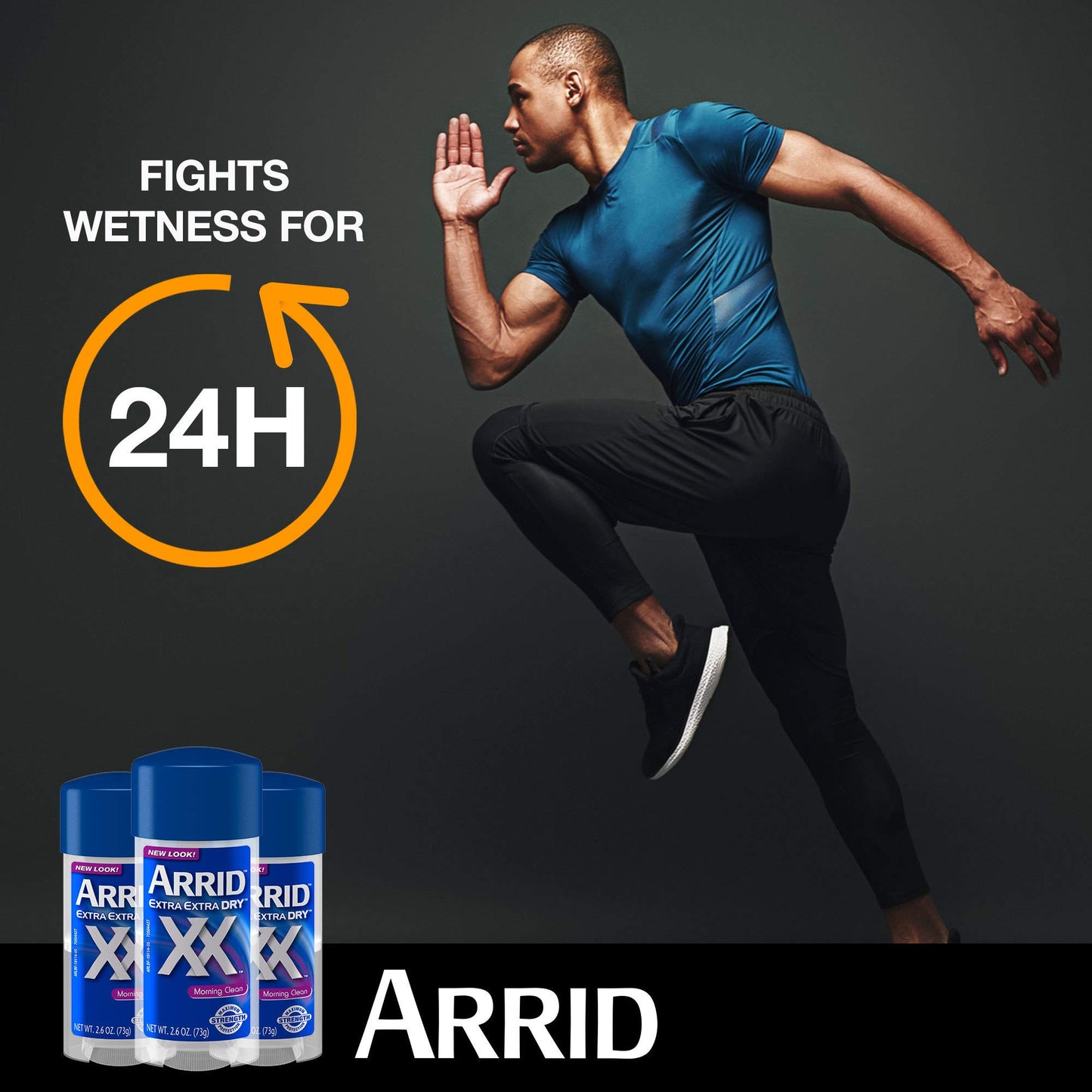Arrid Extra XX Deodorant Clear Gel 2.6 Pack