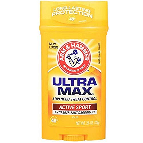 ARM & HAMMER ULTRAMAX Anti-Perspirant Deodorant Active Sport 2.60 oz ( Pack of 9)