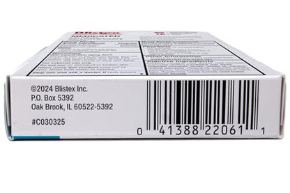 Blistex Medicated Lip Balm, 0.15 Ounce, Prevent Dryness & Chapping, SPF 15 Sun Protection, Seals in Moisture, Hydrating Lip Balm, Easy Glide Full Coverage Formula Stocking Stuffer