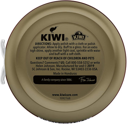 Kiwi 10113 1-1/8 Oz Brown Shoe Polish