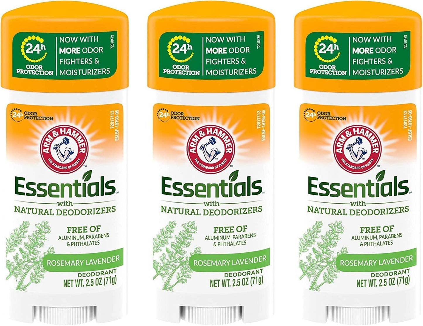 Arm & Hammer Essentials Natural Deodorant Fresh Rosemary Lavender