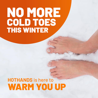 HOTHANDS Insole Warmers 5P - Adhesive - Long Lasting - Up to 9 Hours of Heat - Odourless - Air Activated