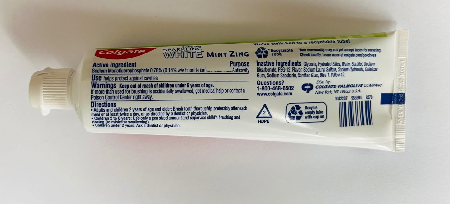 Colgate Sparkling White Gel Toothpaste