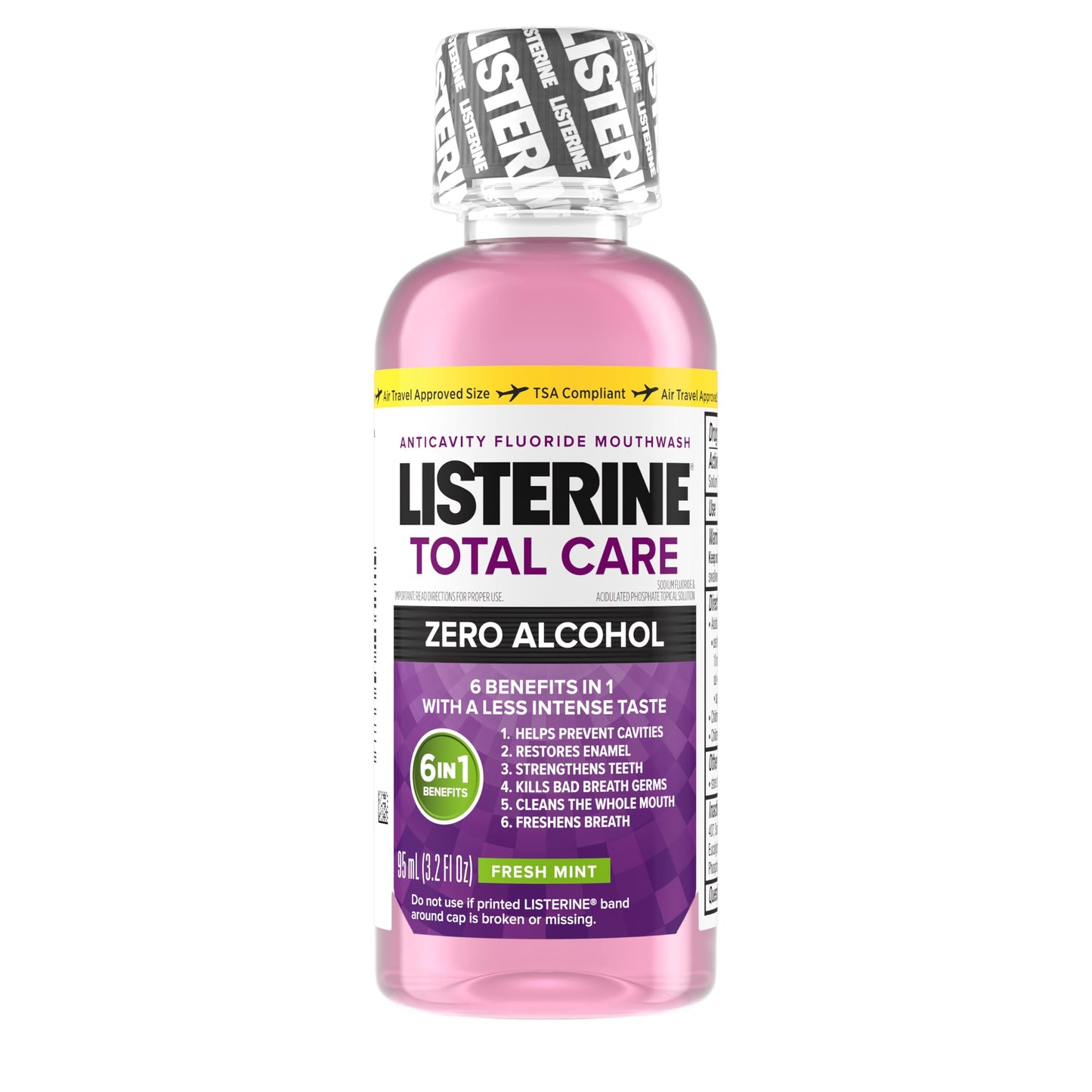 Listerine Total Care Alcohol-Free Anticavity Fluoride Mouthwash