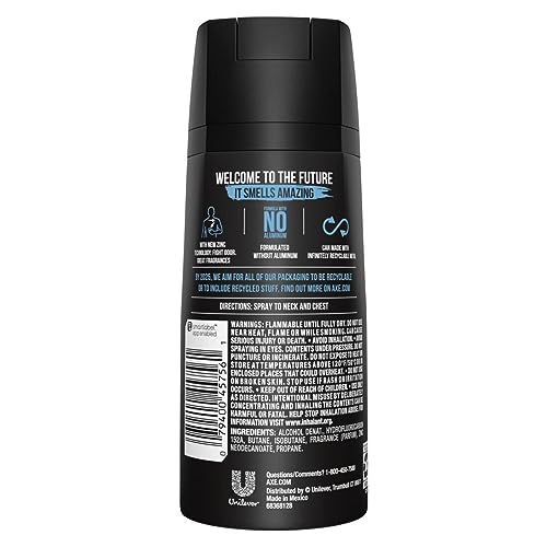 AXE body spray deodrant Mix within the available kinds