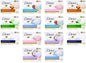 Dove, Beauty Bar Soap Variety Pack of 14, Go Fresh, Shea Butter, Coconut Milk, White, Pampering, Restoring, Exfoliating - 90g (7 Scents, 2 of Each)