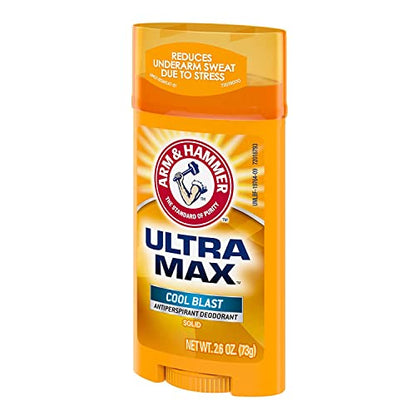 ARM & HAMMER ULTRAMAX Anti-Perspirant Deodorant Solid Cool Blast 2.6 oz (Pack of 6)
