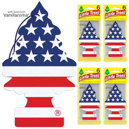 LITTLE Air Fresheners Car Air Freshener. Hanging Tree Provides Long Lasting Scent for Auto or Home