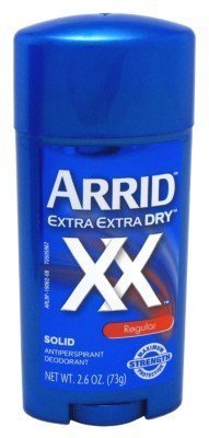 Arrid XX Extra Dry Antiperspirant Deodorant Solid Pack of