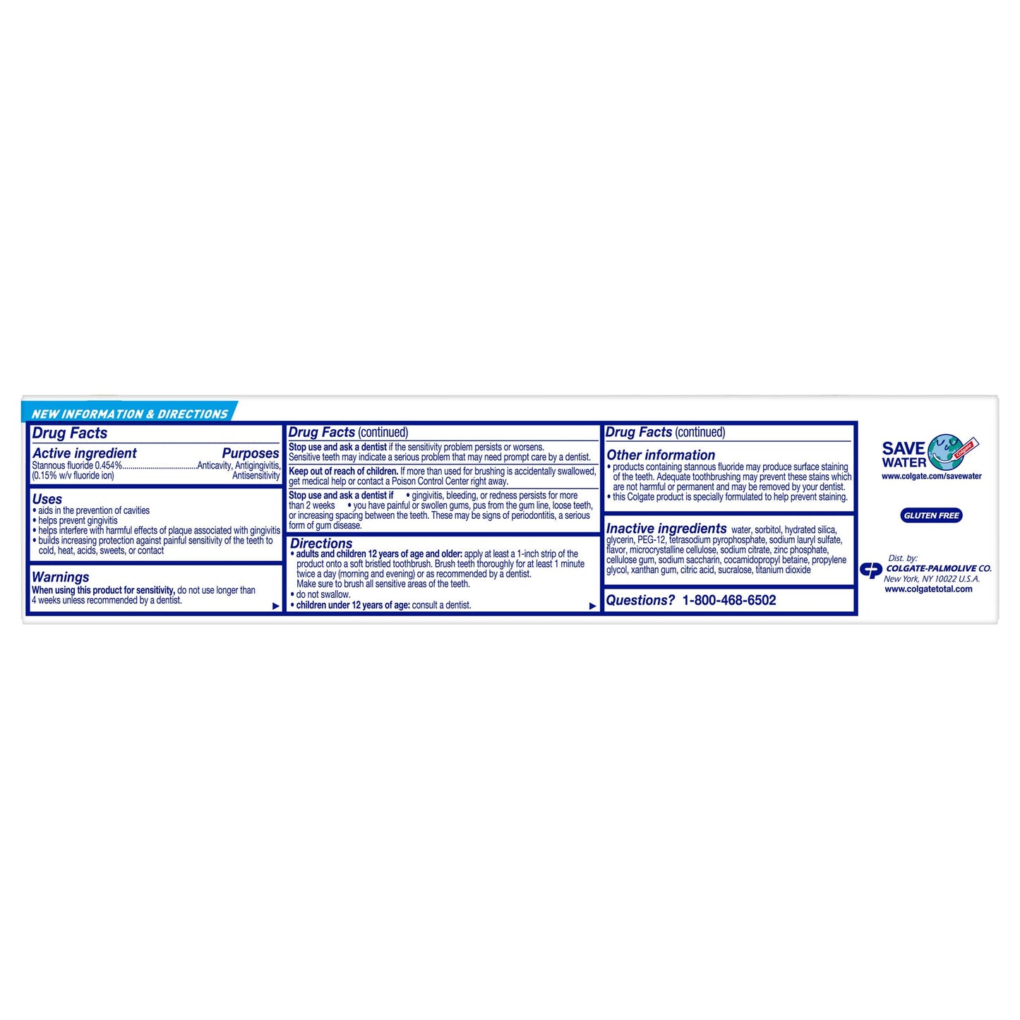 Colgate Total Toothpaste, Deep Clean - 5.1 Ounce (Pack of 4)