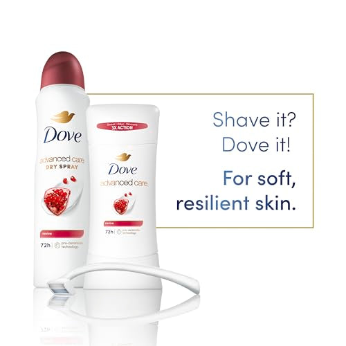 Dove Advanced Care Antiperspirant Deodorant Stick for Women Revive for 48 Hour Protection And Soft And Comfortable Underarms 2.6 oz, 2 Count
