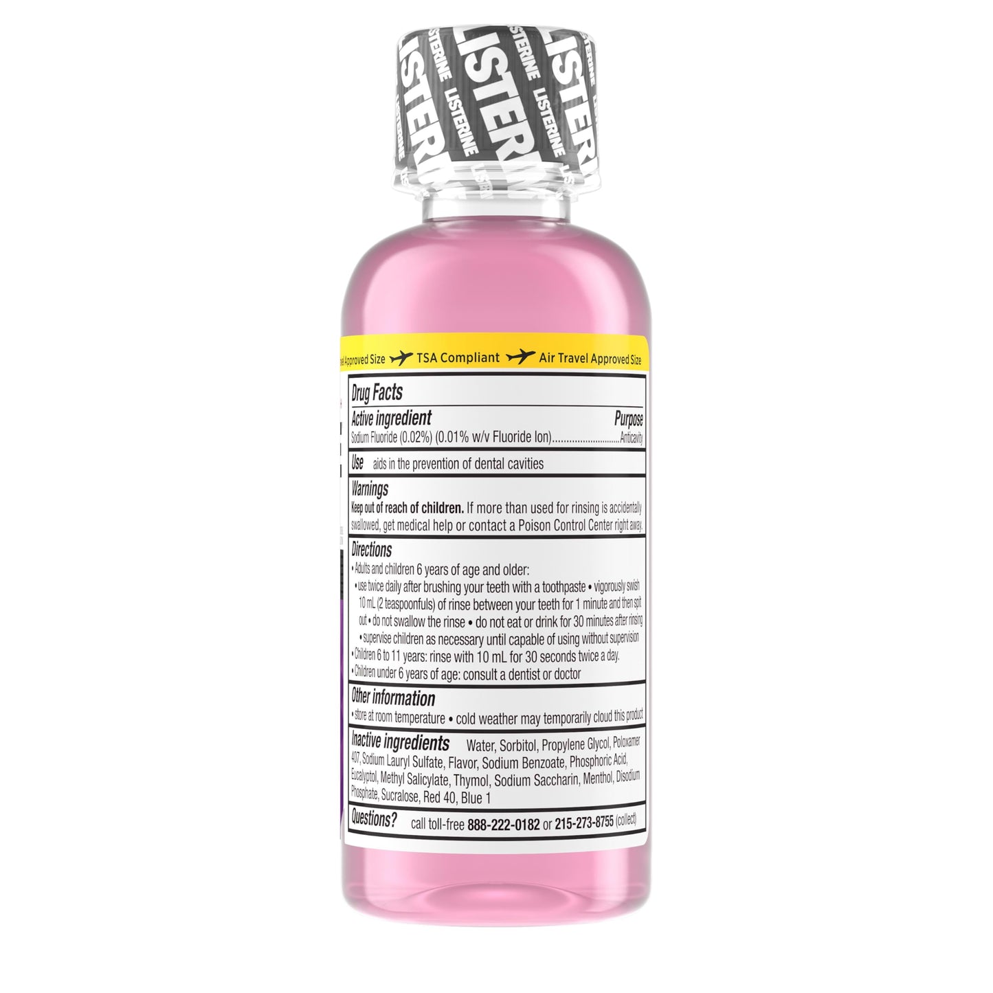 Listerine Total Care Alcohol-Free Anticavity Fluoride Mouthwash