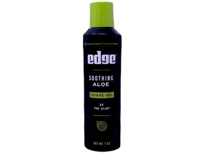 Soothing Aloe Shave Gel Men Shave Gel by Edge, 7 Ounce ( 3 Pack )