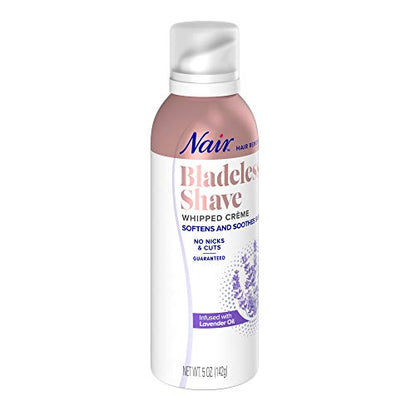 Nair Hair Remover Bladeless Shave Whipped Crème, Painless Hair Removal, 5 Oz Can